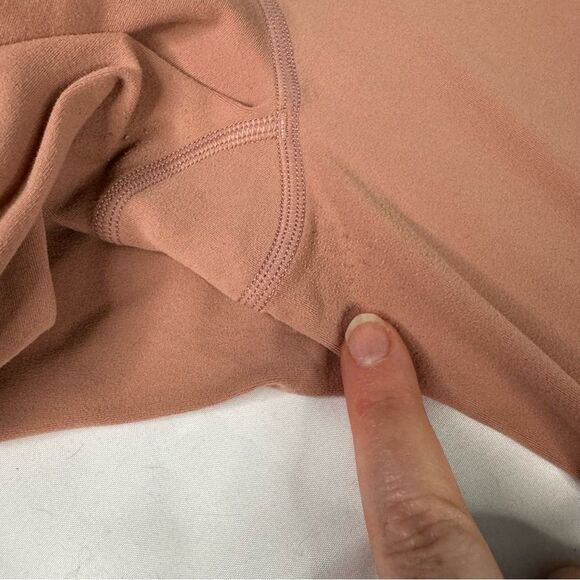 Athleta Salutation Legging Size XS Stash Pocket II Hearth Rose 7/8 Gym Active - Picture 4 of 11